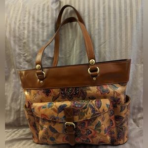 RARE Patricia Nash bag in French Tapestry discontinued style with dustbag NWOT